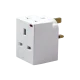 Multiplug: 13A – 3 Way Adapter with Neon (Fused)