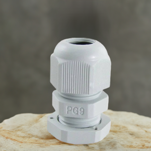 PG9 Cable Gland White