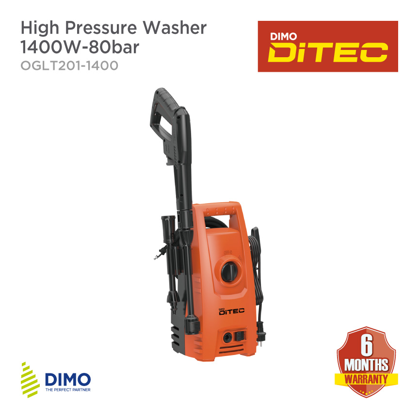 DITEC High Pressure Washer -1600W/110bar