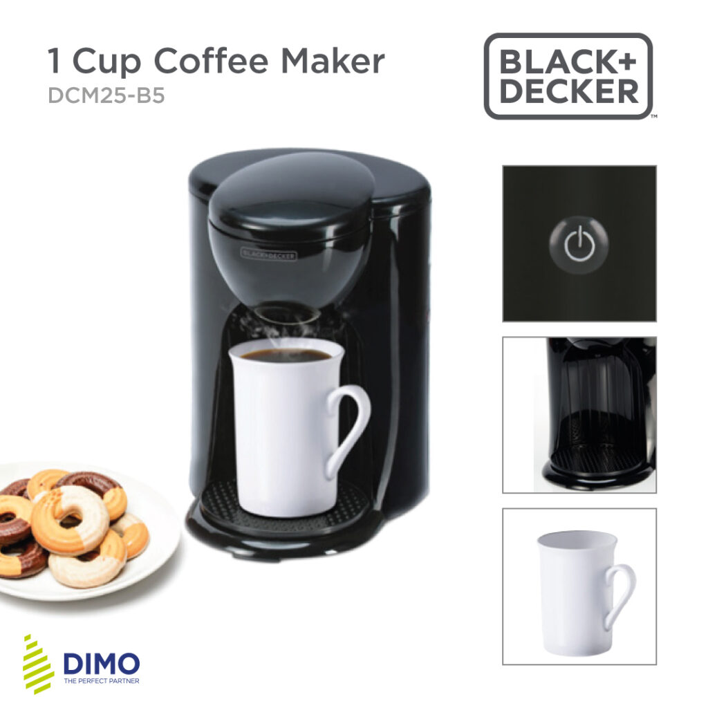 Black and Decker 10 Cup Drip Coffee Maker DCM750S-B5