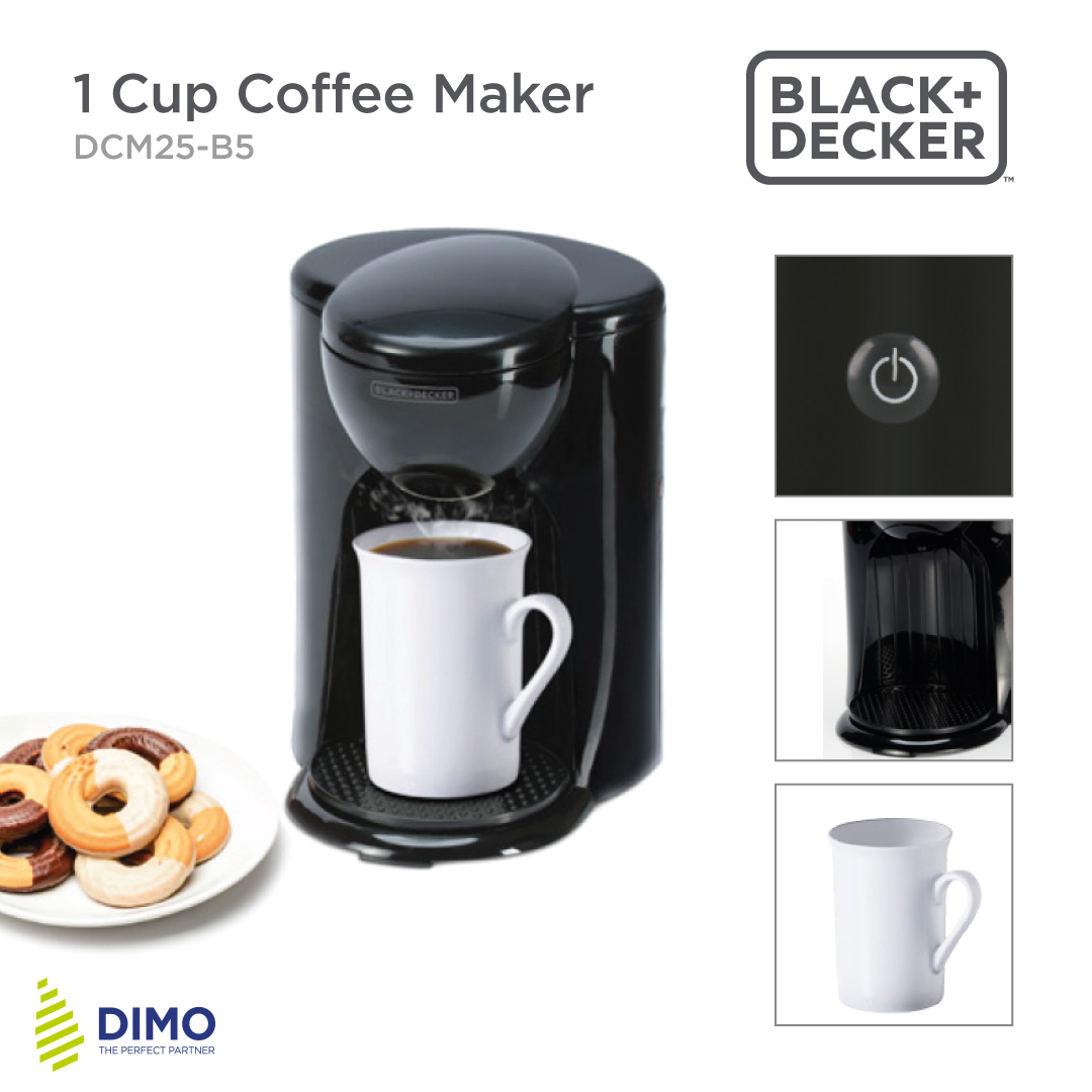 Black and Decker 10 Cup Drip Coffee Maker DCM750S-B5
