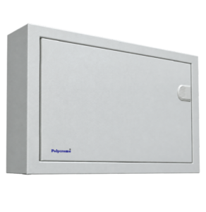 1 Row 12 way – Metal Enclosure Box – (355 x 250 x 90)mm