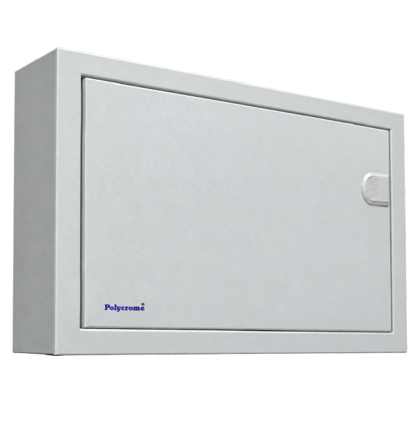 1 Row 12 way – Metal Enclosure Box – (355 x 250 x 90)mm