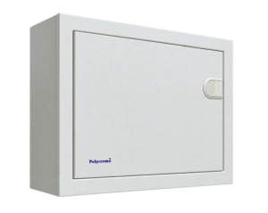 1 Row 8 way – Metal Enclosure Box – (305 x 255 x 90)mm