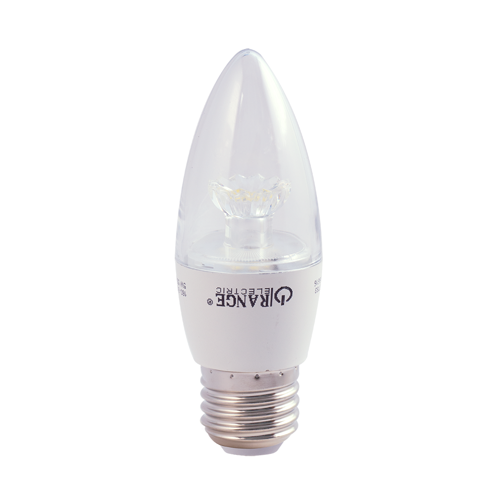 5Watt E27 6500K Clear Candle Light