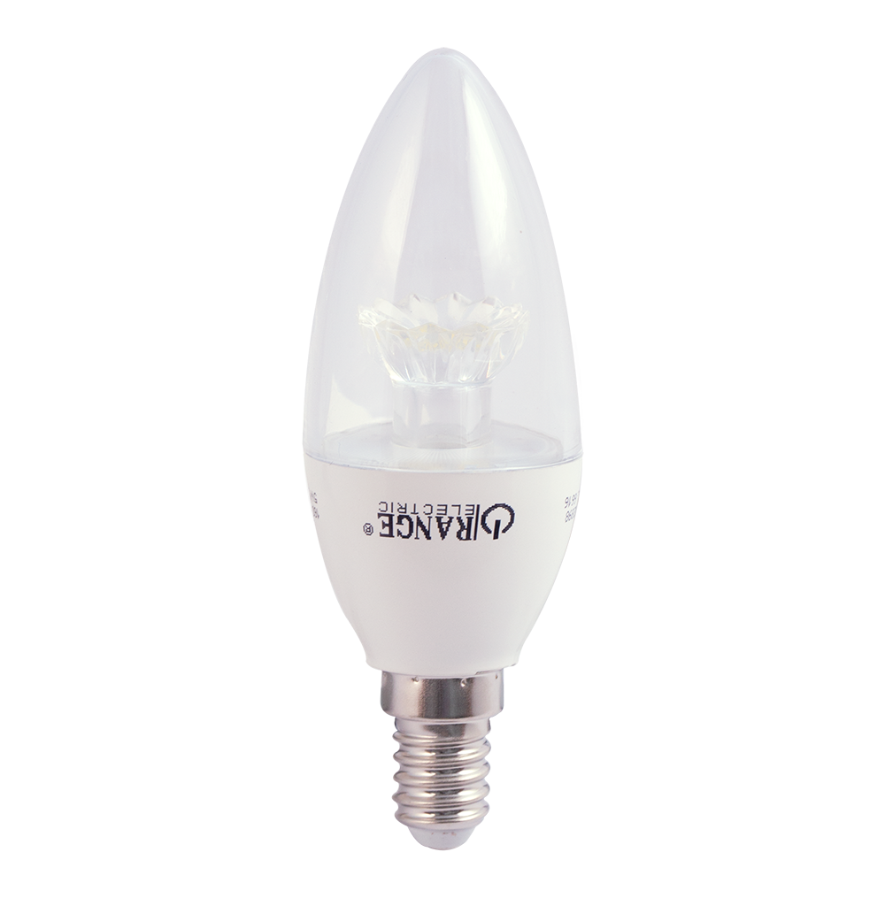 5Watt E14 6500K Clear Candle Light