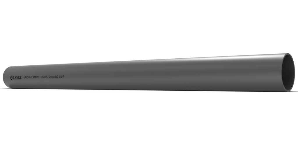 40mm / 1 1/4″ uPVC Pressure Pipe PNT11 PE