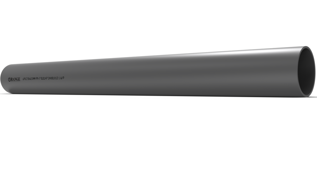 50mm / 1 1/2″ uPVC Pressure Pipe PNT7 PE