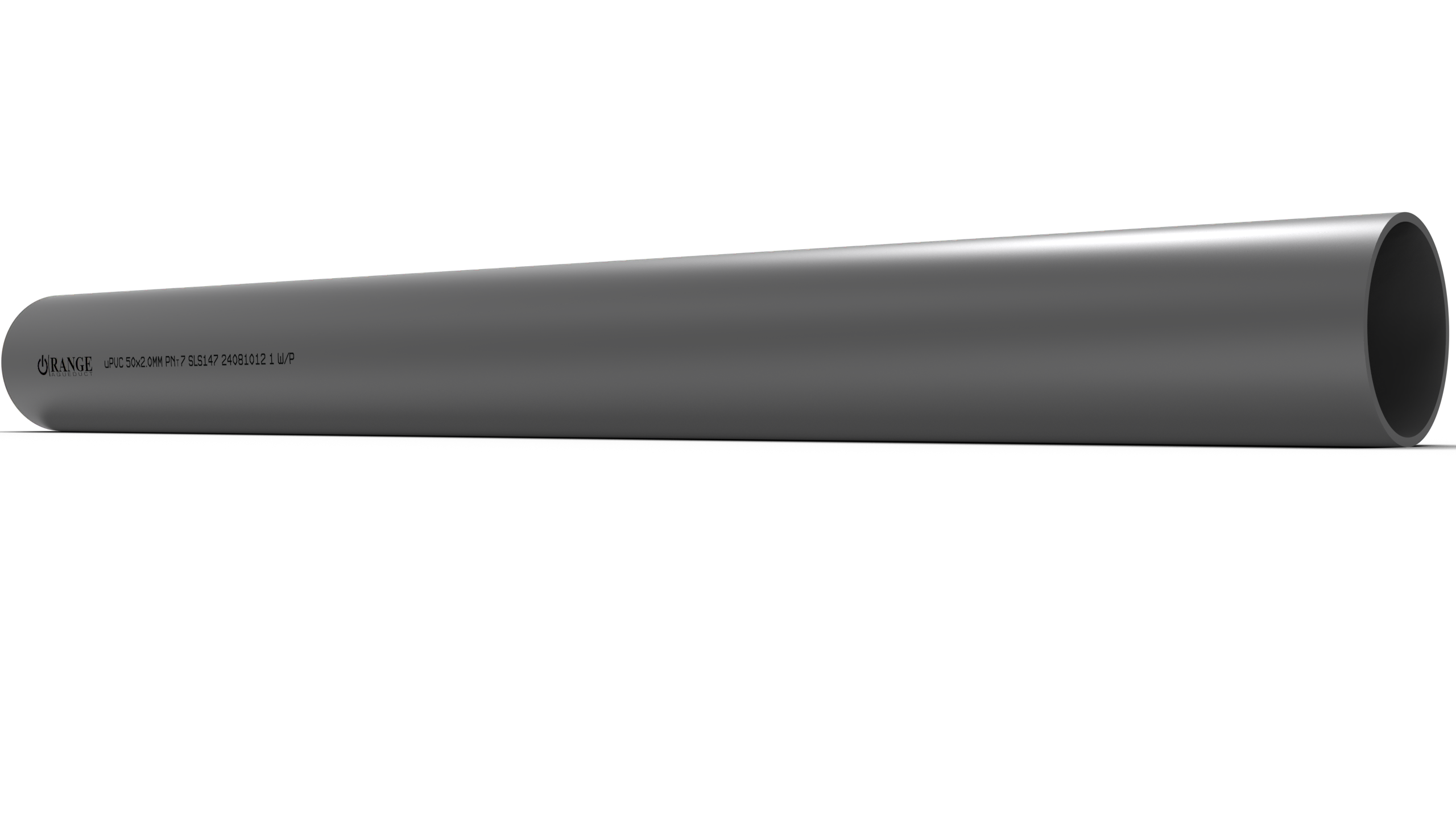 50mm / 1 1/2" uPVC Pressure Pipe PNT7 PE