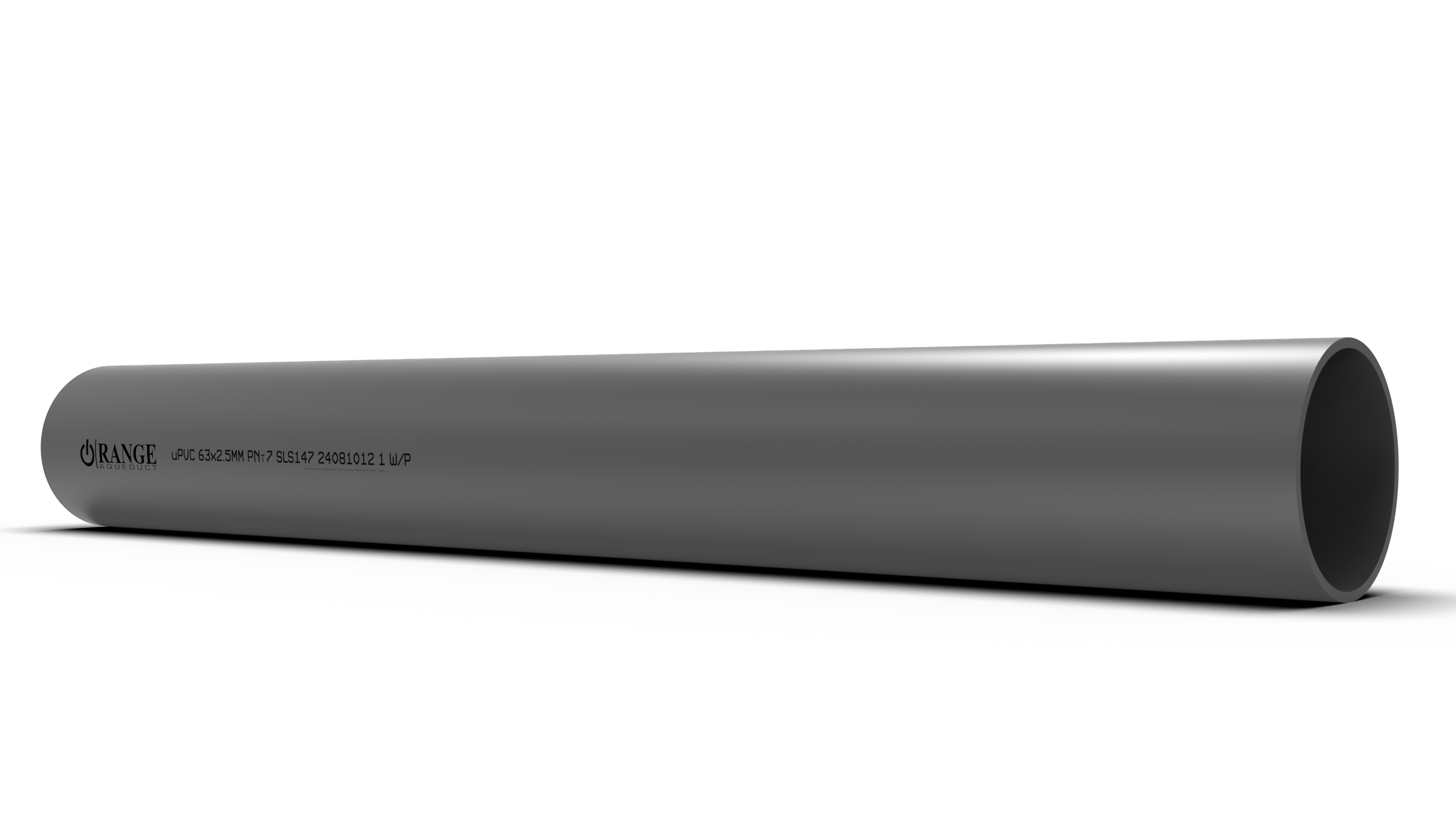 63mm / 2" uPVC Pressure Pipe PNT7 PE