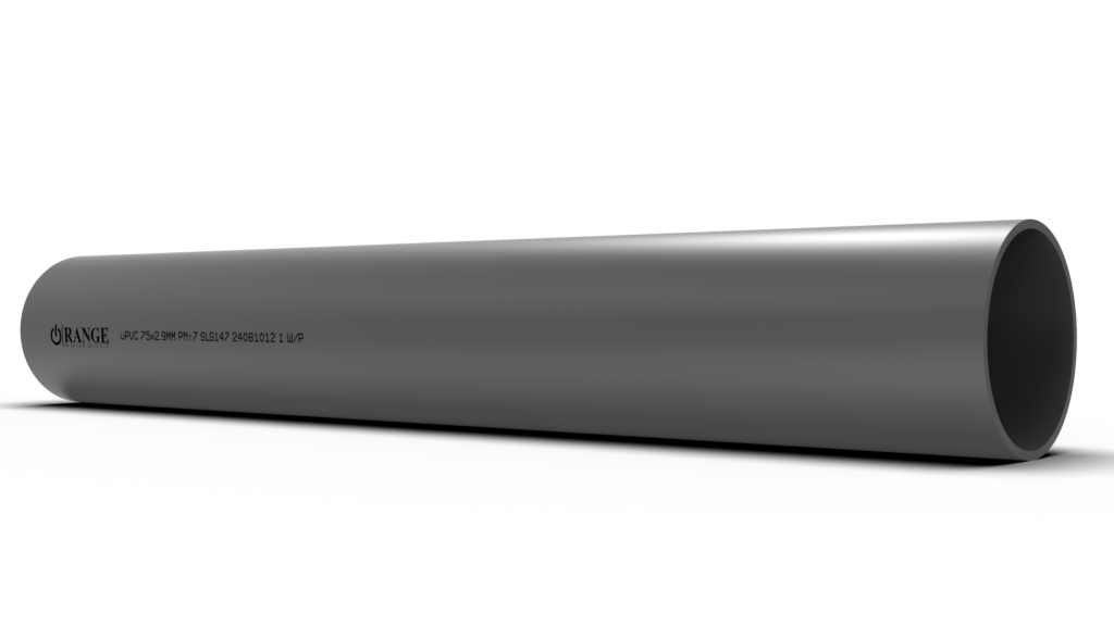 75mm / 1 1/2″ uPVC Pressure Pipe PNT7 PE