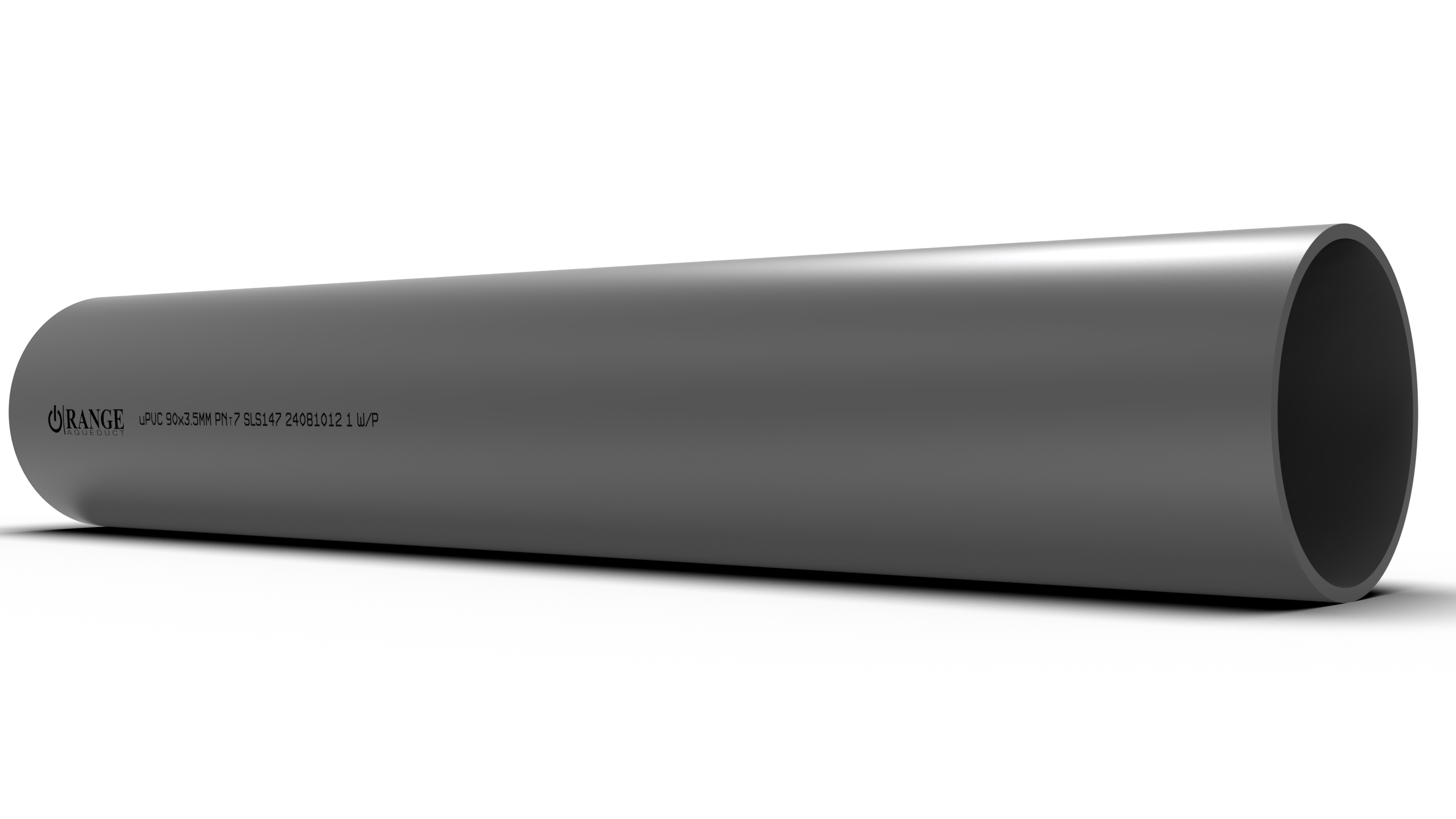90mm / 3" uPVC Pressure Pipe PNT7 PE