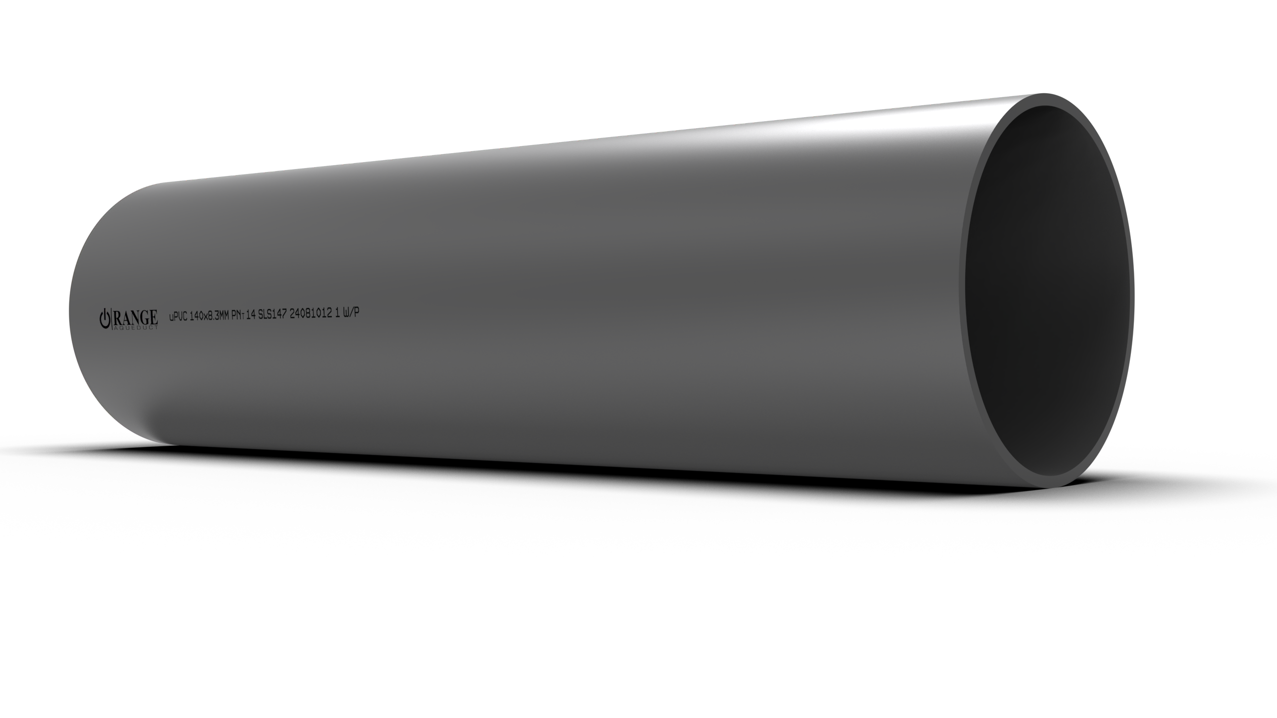 140mm / 5" uPVC Pressure Pipe PNT14 PE