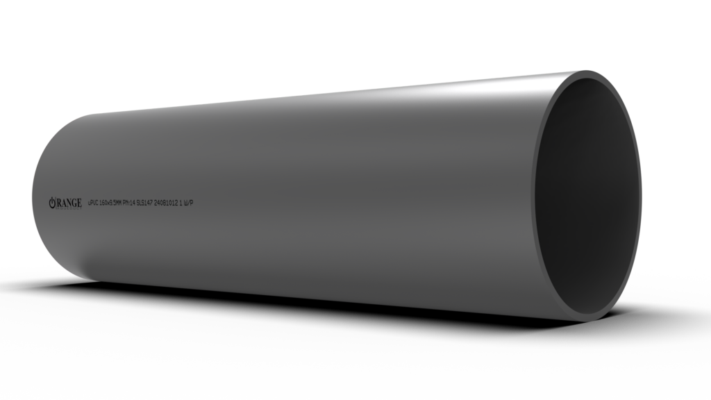 225mm / 8″ uPVC Pressure Pipe PNT14 PE
