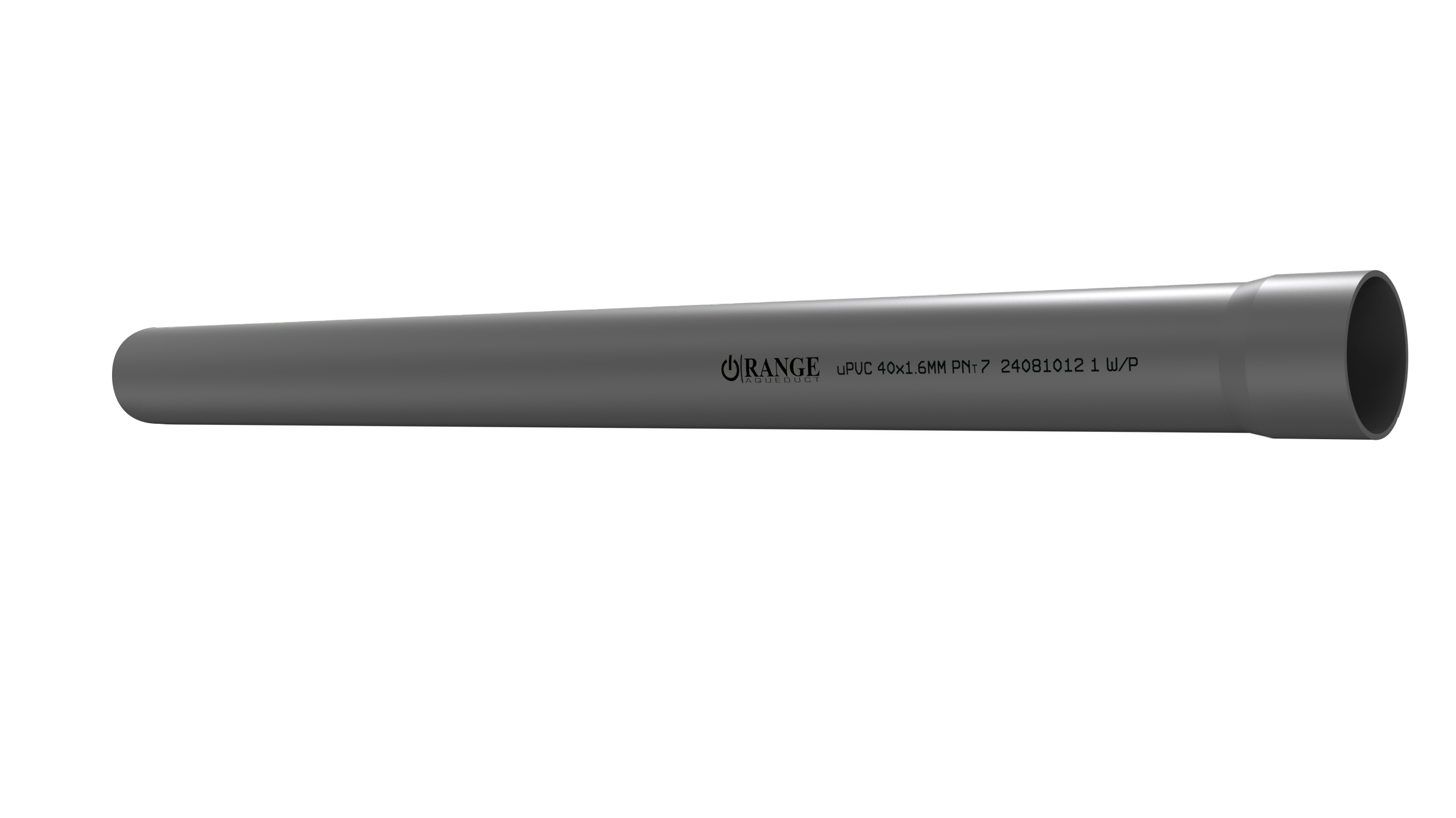 40mm / 1 1/4" uPVC Pressure Pipe PNT7 SS