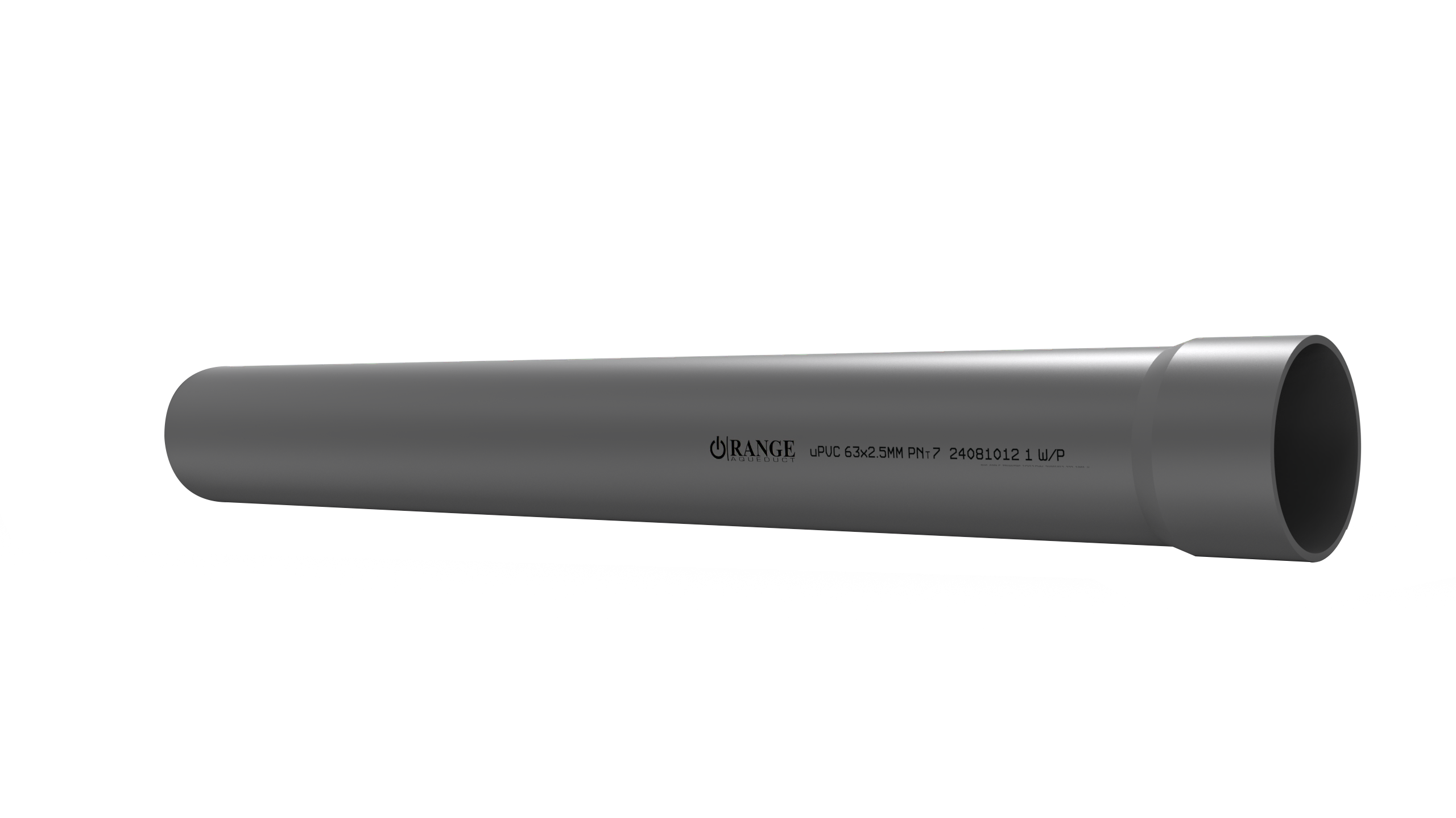 63mm / 2" uPVC Pressure Pipe PNT7 SS