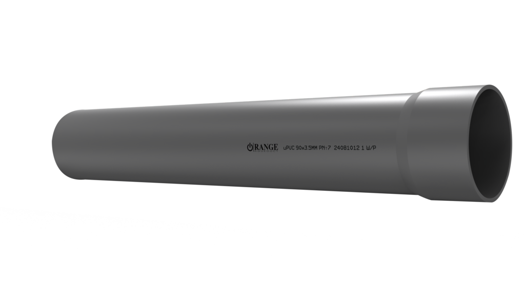90mm / 3″ uPVC Pressure Pipe PNT7 SS