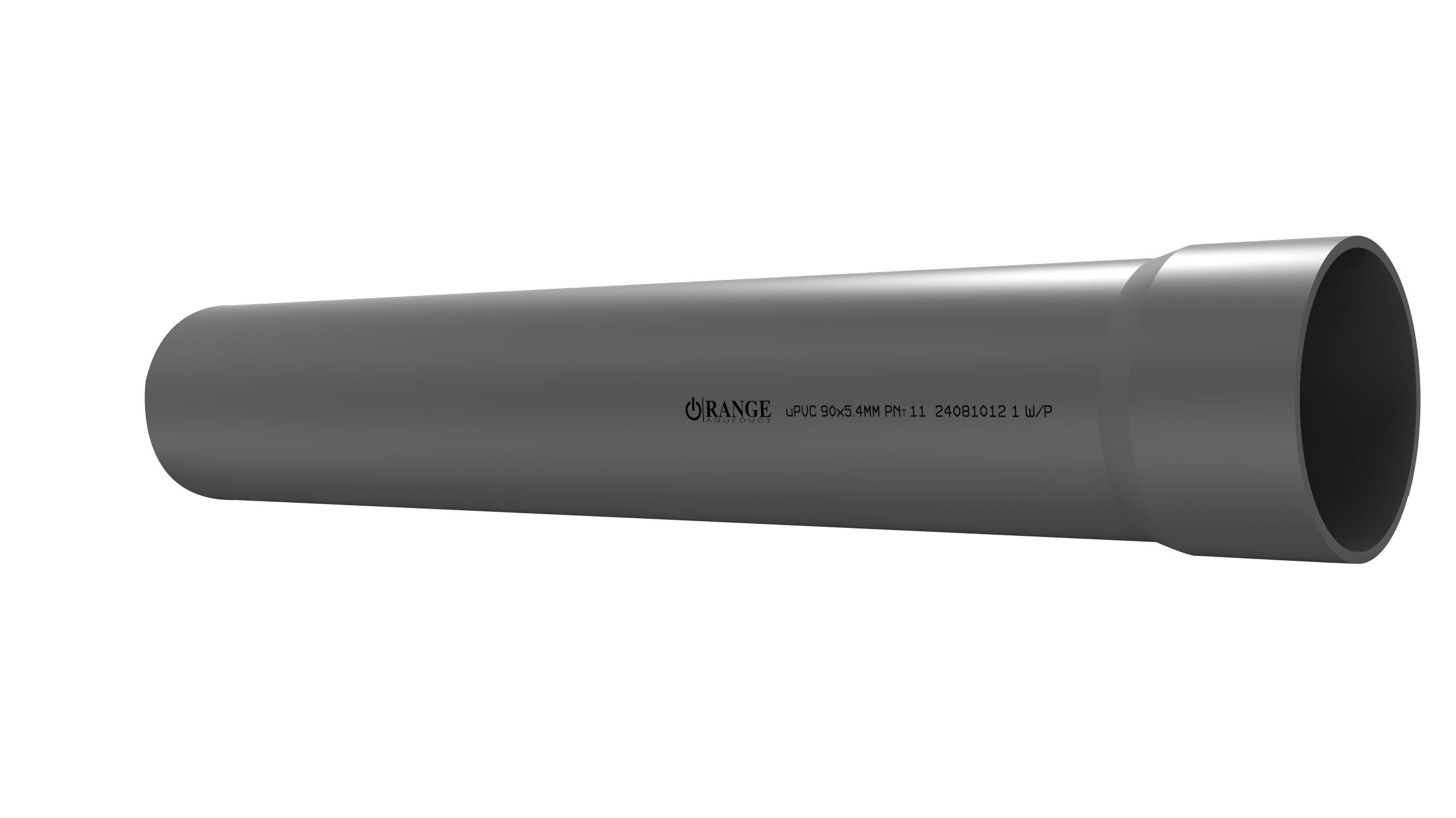 90mm / 3" uPVC Pressure Pipe PNT11 SS