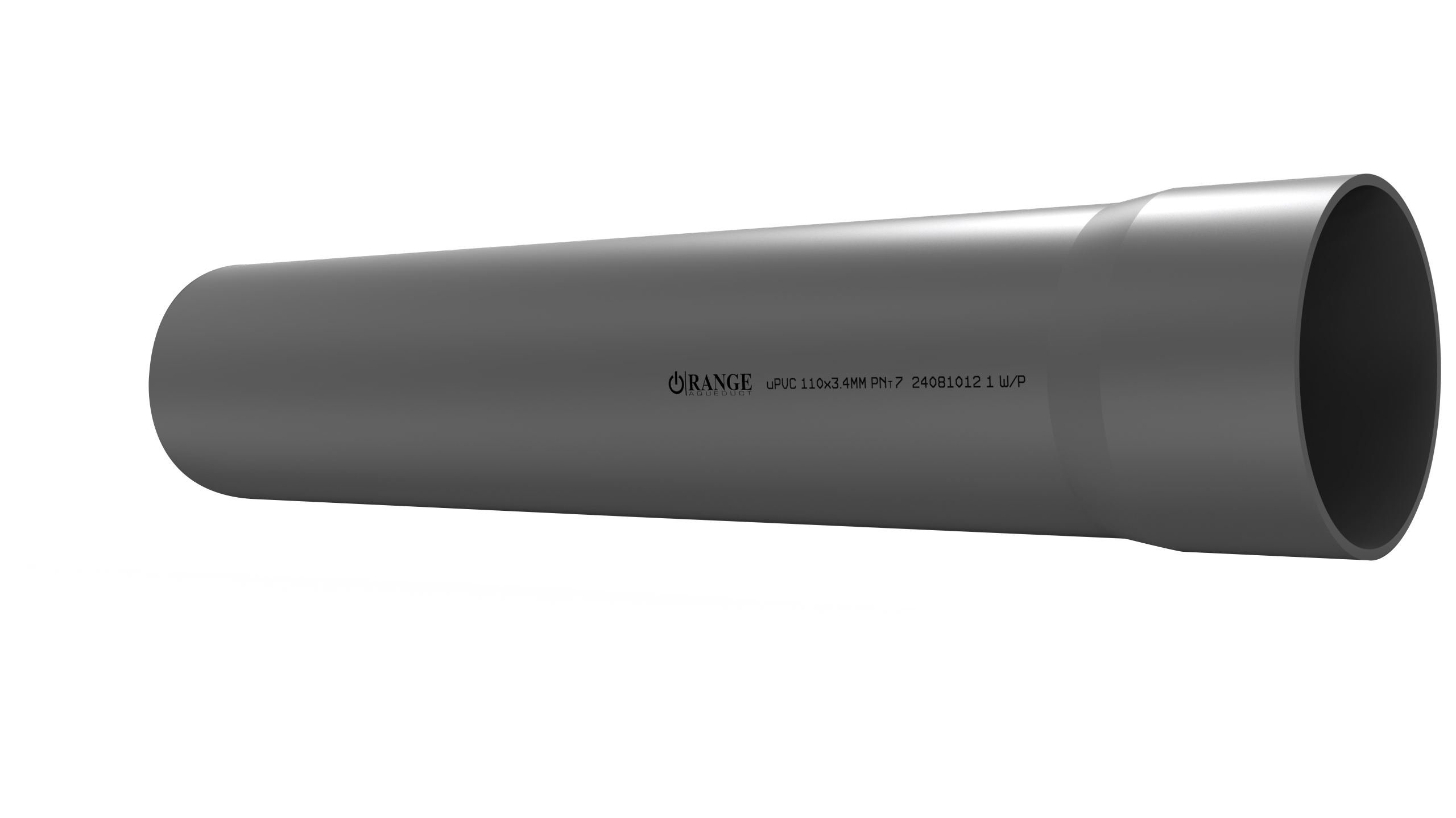 110mm / 4" uPVC Pressure Pipe PNT7 SS