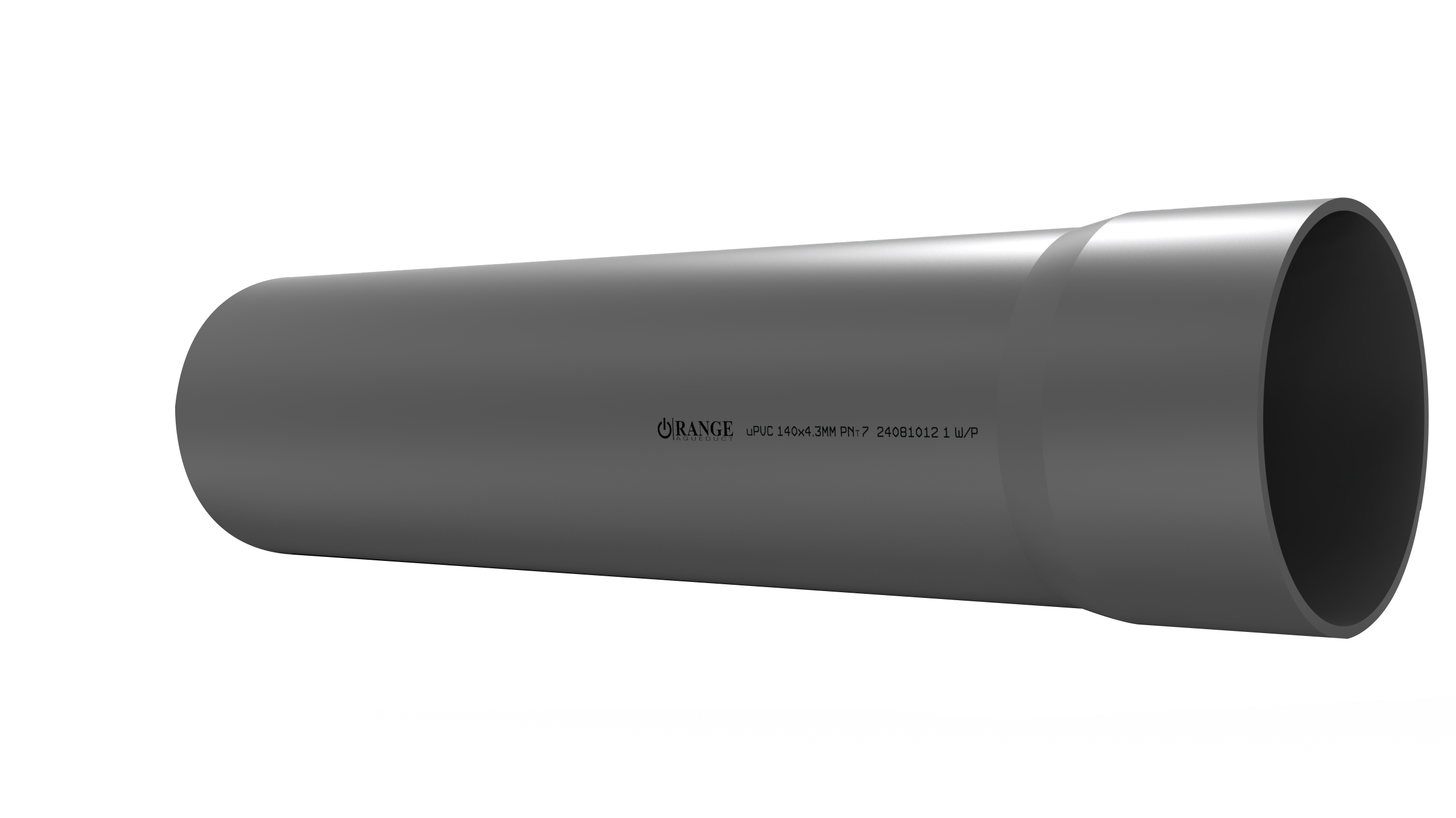 140mm / 5" uPVC Pressure Pipe PNT7 SS