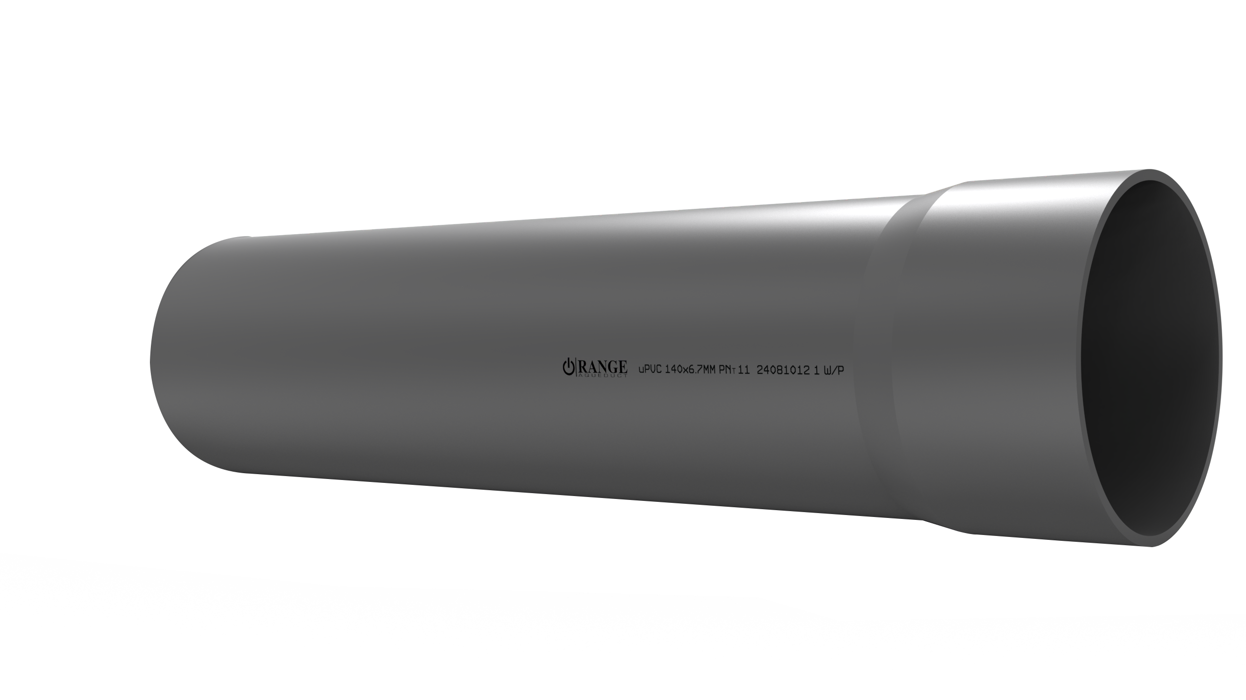140mm / 5" uPVC Pressure Pipe PNT11 SS