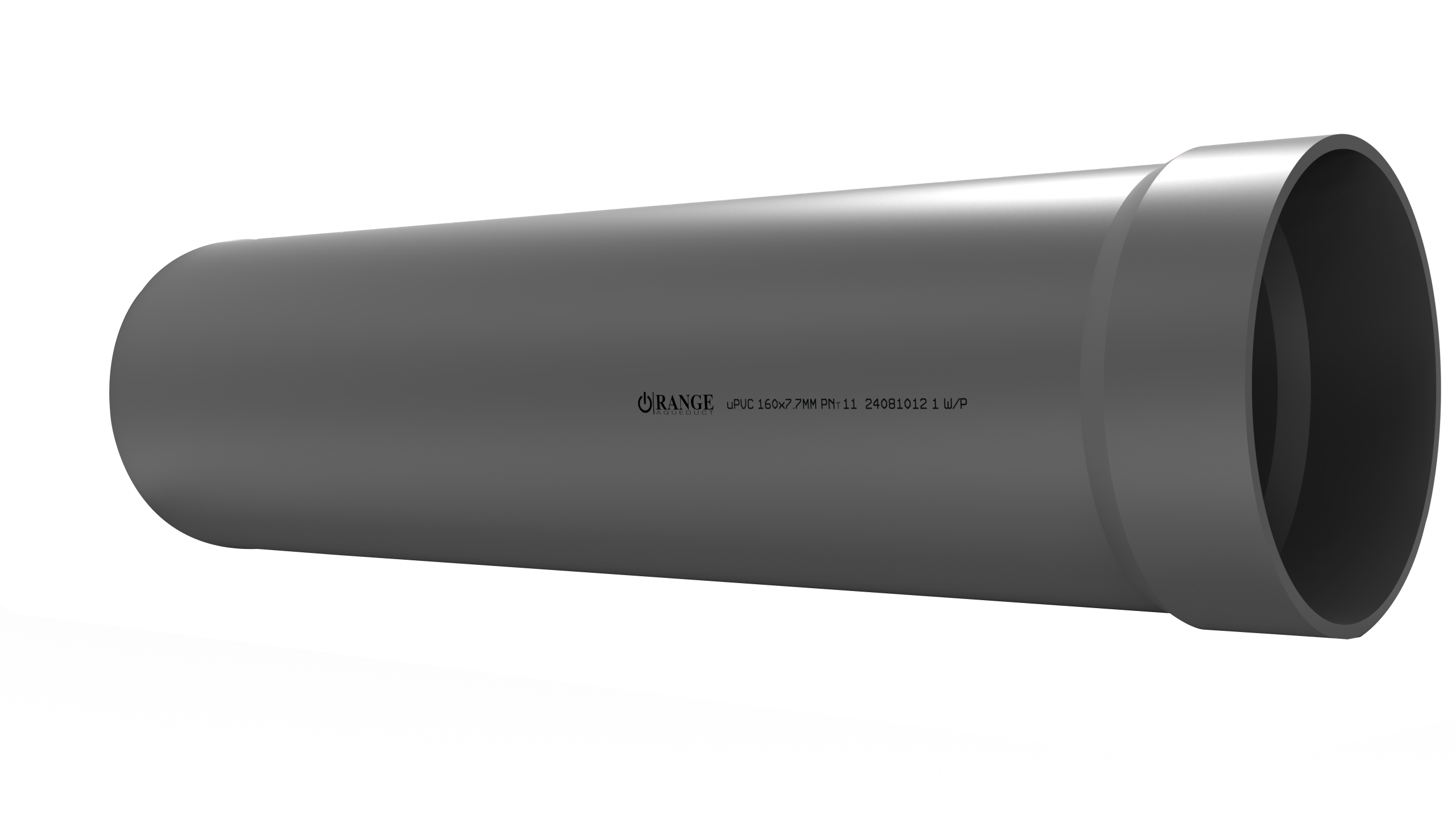 160mm / 6" uPVC Pressure Pipe PNT11 SS