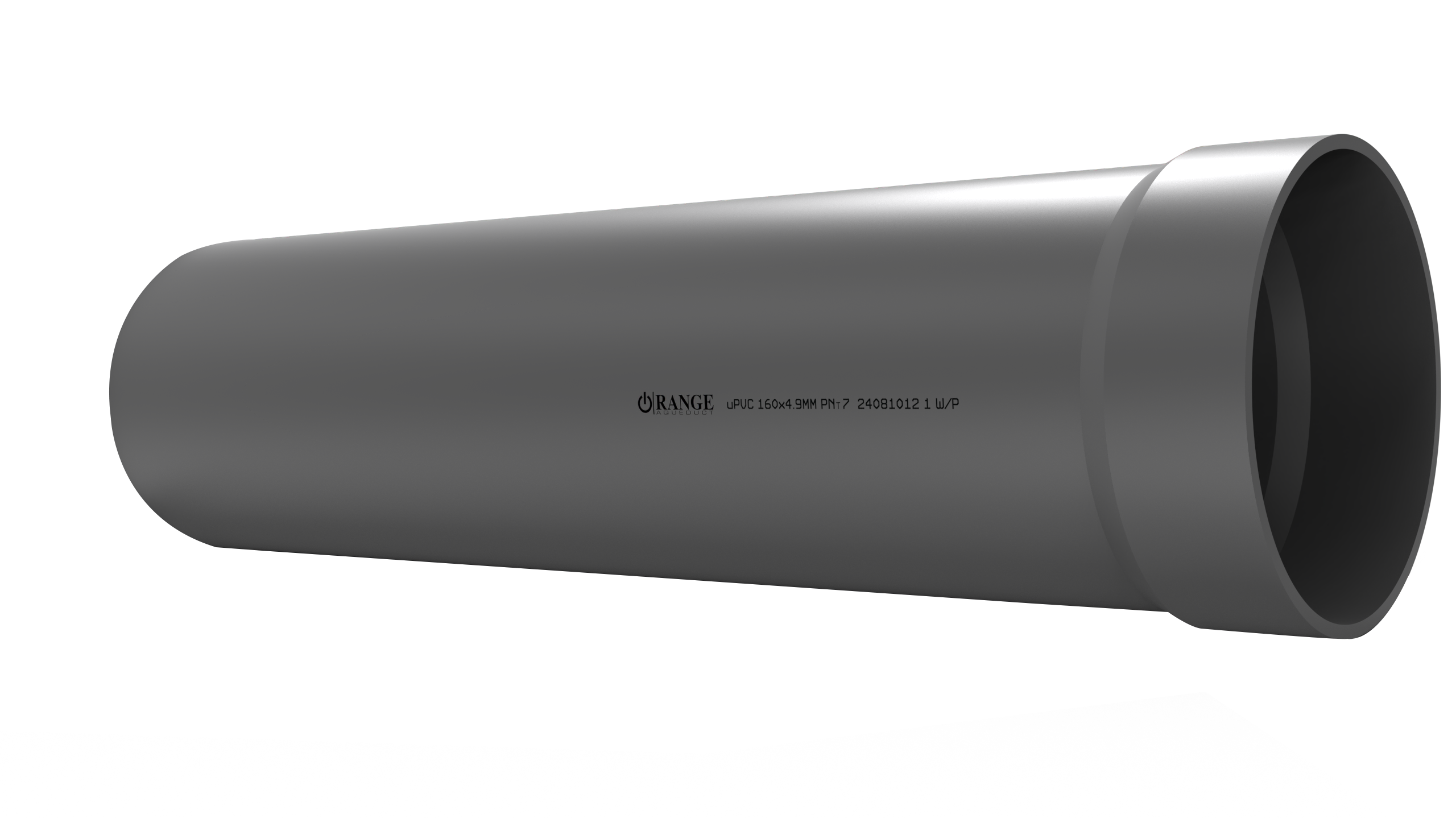 280mm / 10" uPVC Pressure Pipe PNT7 SS