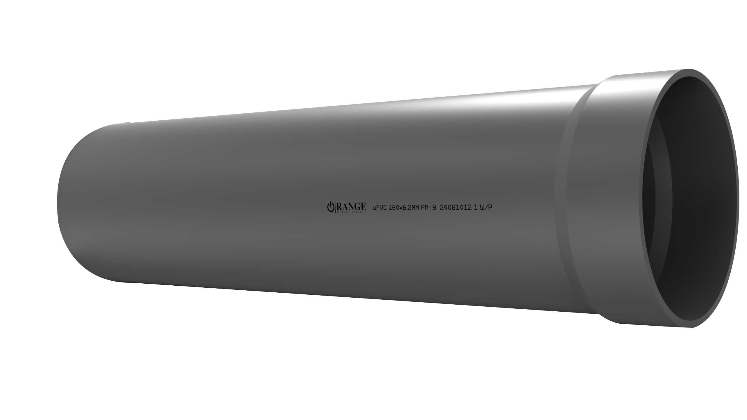 280mm / 10" uPVC Pressure Pipe PNT9 SS