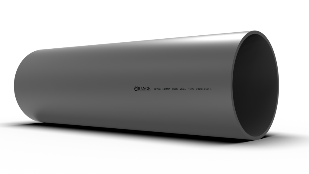 110mm / 4″ uPVC Tube Well Pipe PE