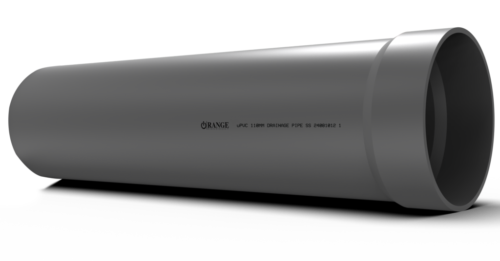 160mm / 6″ uPVC Drainage Pipe SS