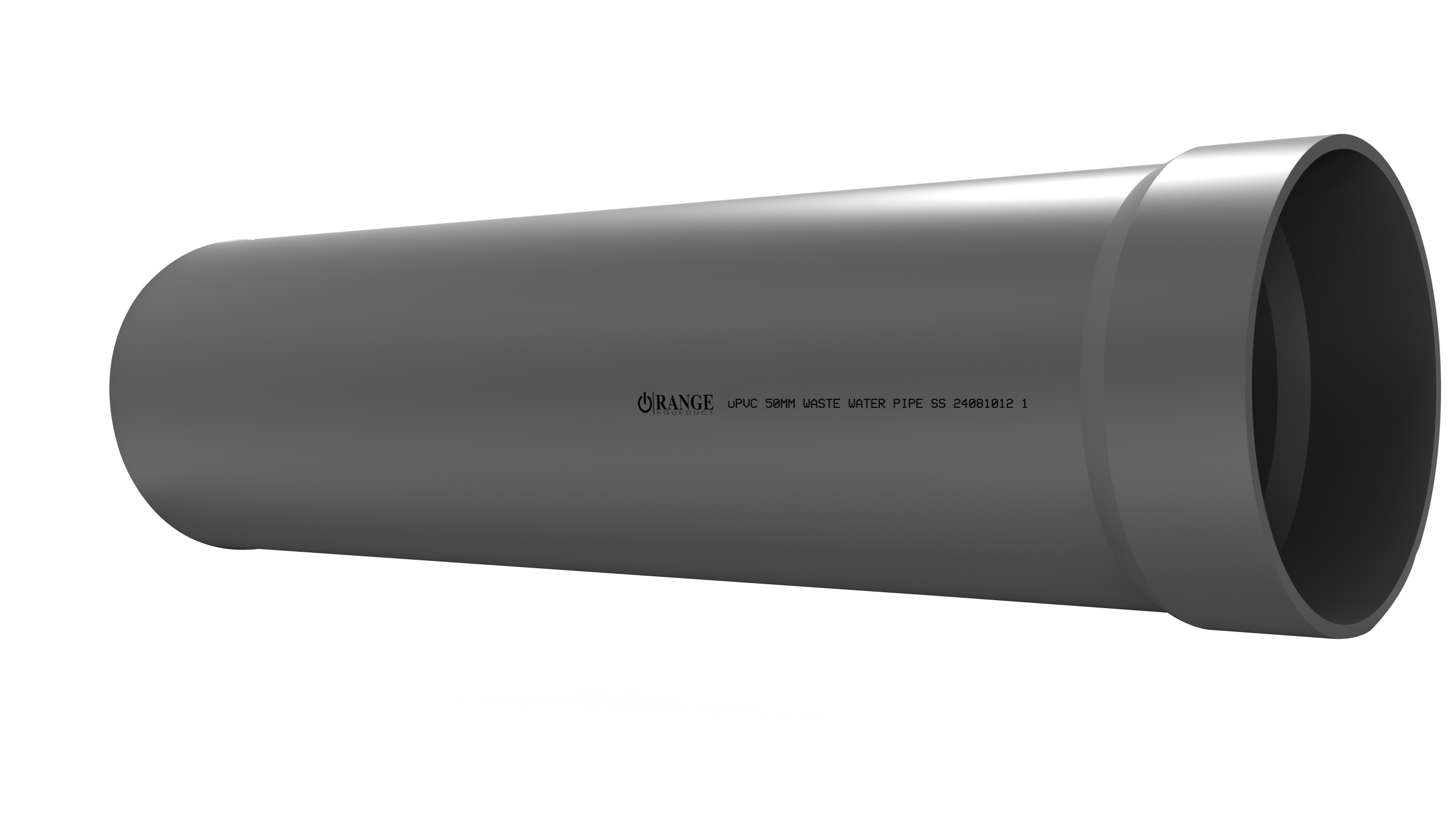50mm / 1 1/2" uPVC Irrigation Pipe SS