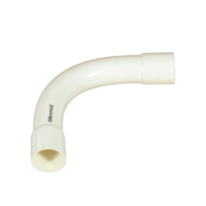 16mm / 1/2" uPVC Conduit Bend White
