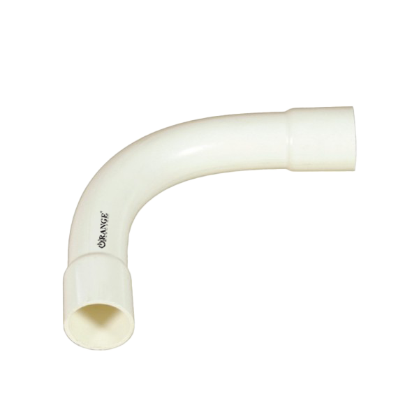 25mm / 1″ uPVC Conduit Bend White