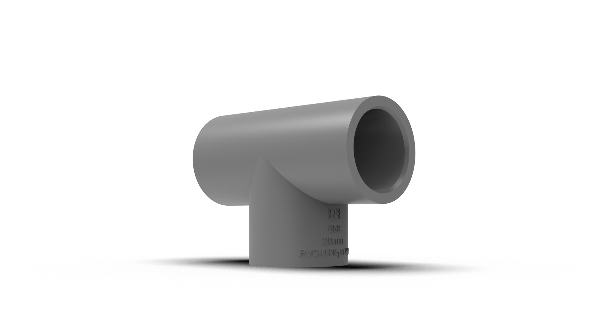 20mm / 1/2"  uPVC Equal Tee PNT 14
