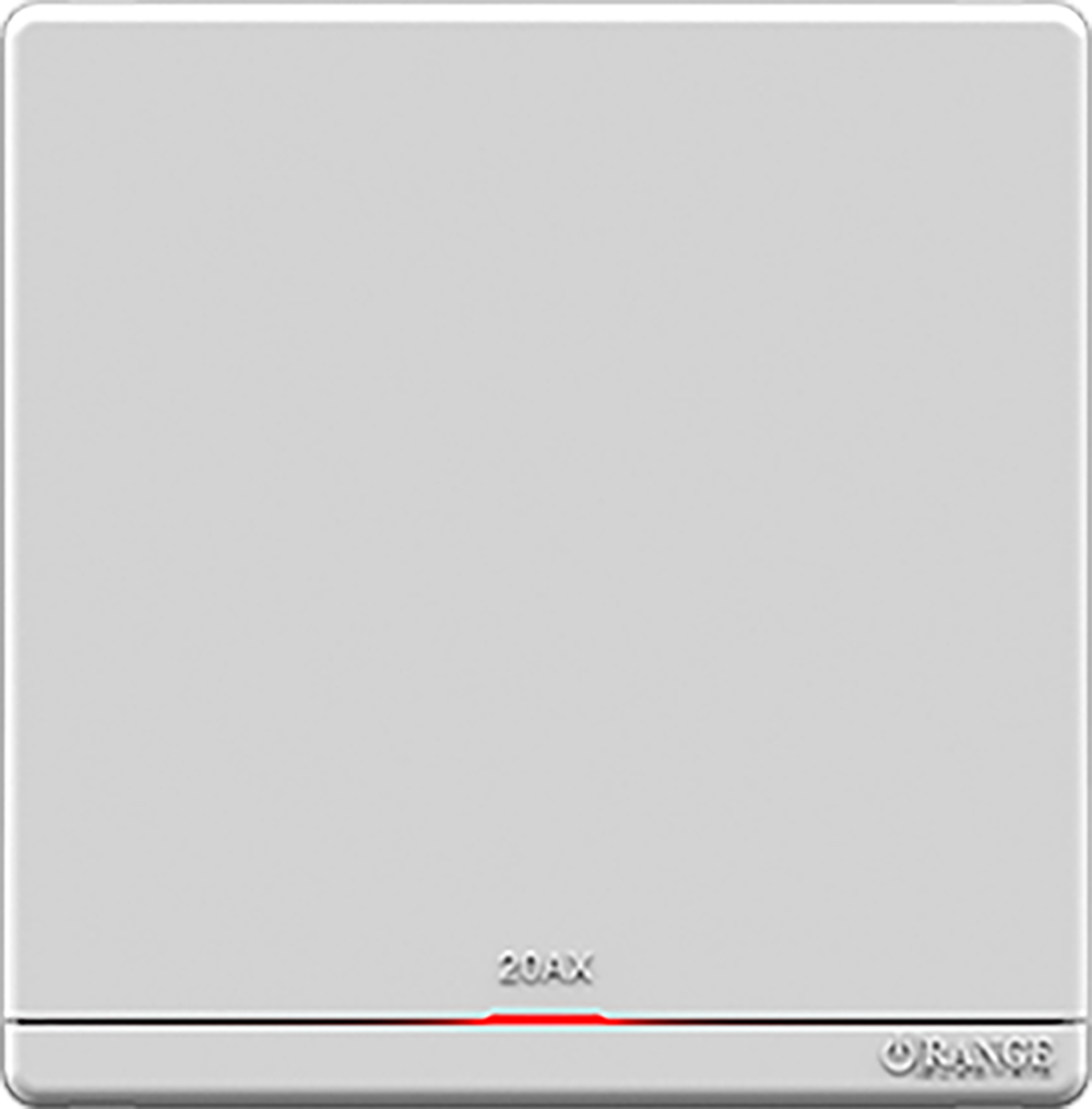 ODESSA 20AX 250V Double Pole Switch with Indicator White