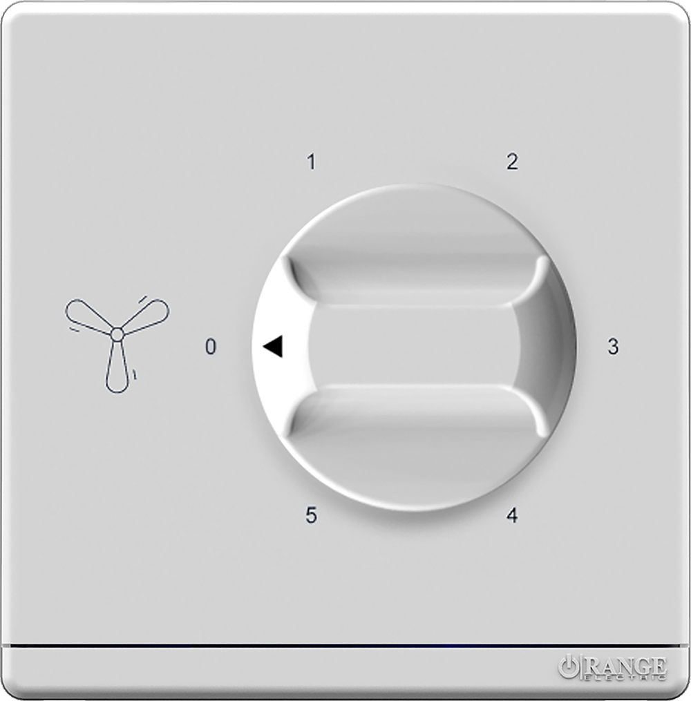 ODESSA 90Watt 5Step Fan Speed Controller White