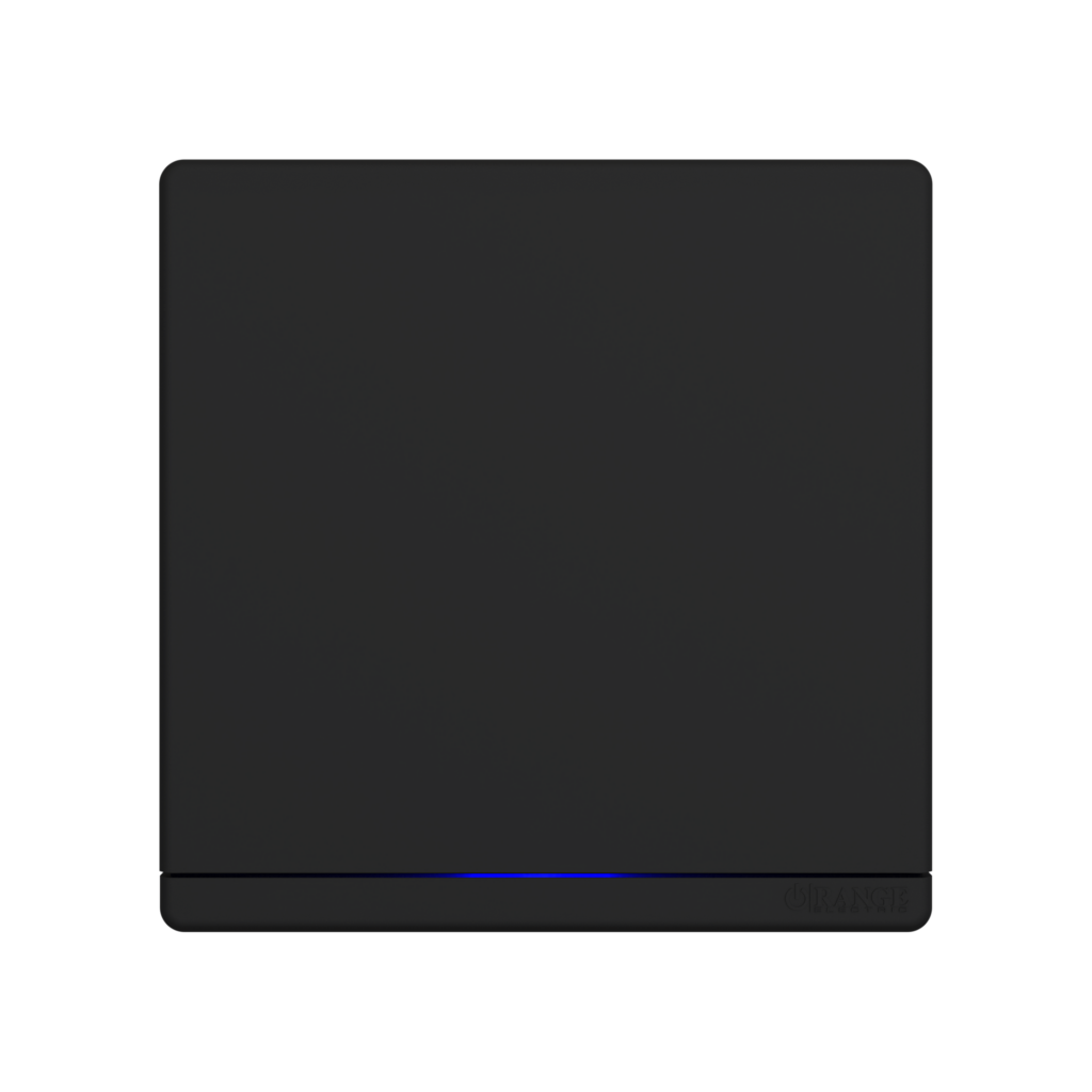 ODESSA 16AX 250V 1Gang 1Way Switch with Indicator Black Matte