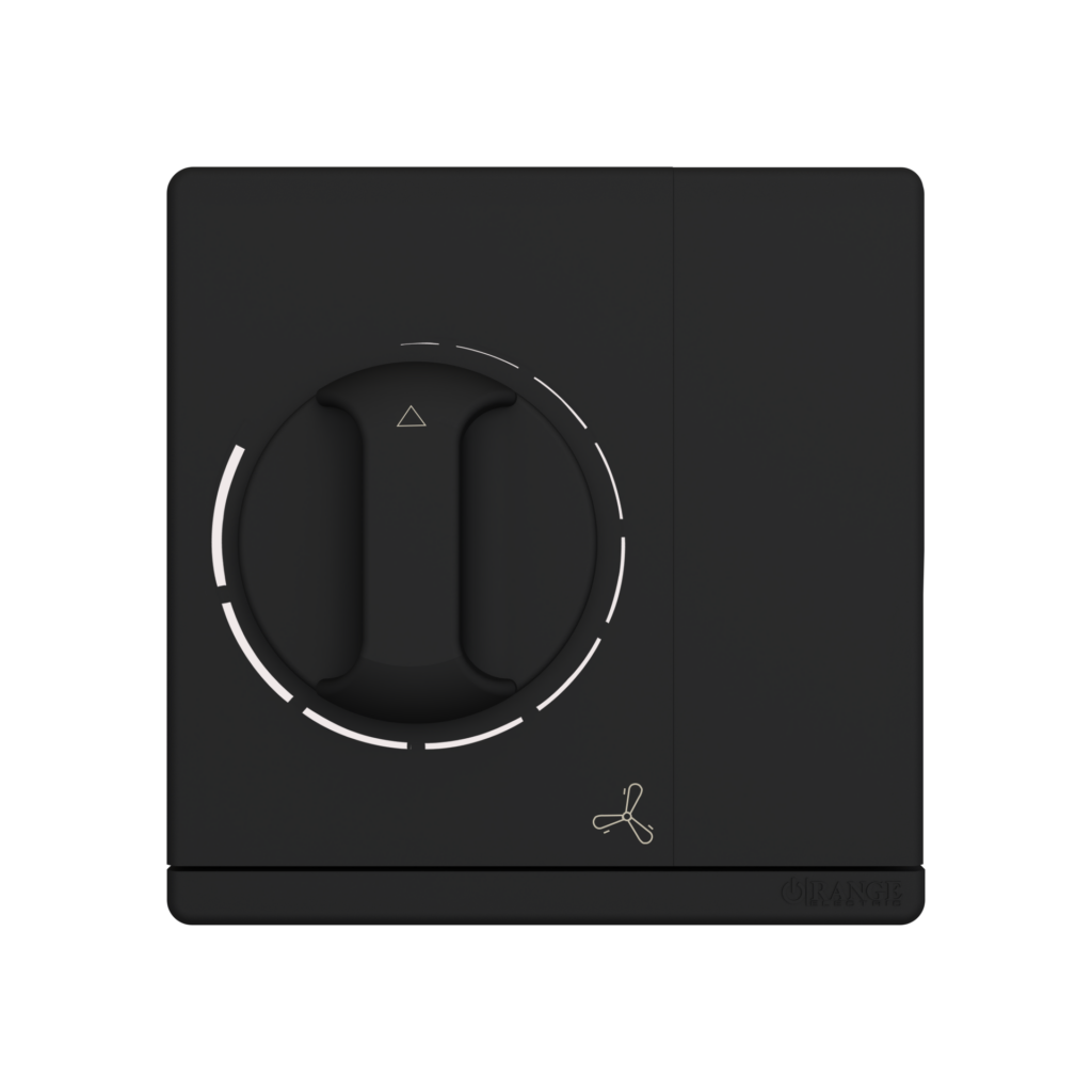 ODESSA 400Watt Fan Speed Controller with Switch Black Matte
