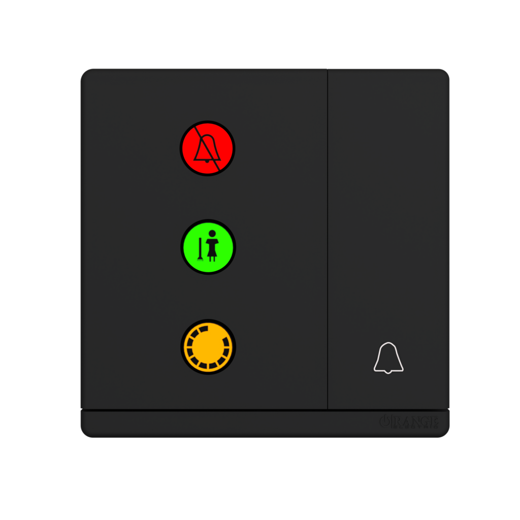 ODESSA 10AX 250V DND Outdoor Switch Black Matte