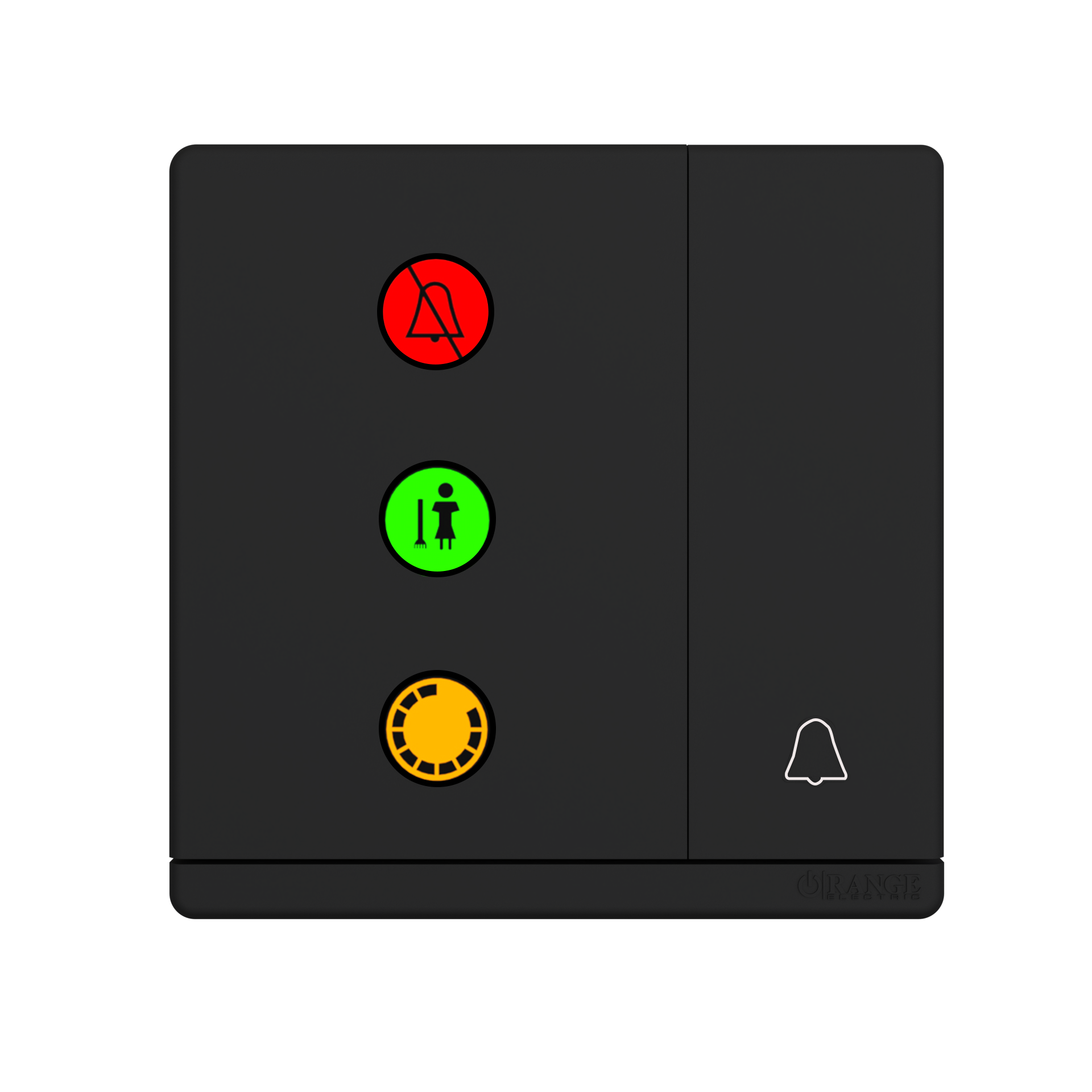 ODESSA 10AX 250V DND Outdoor Switch Black Matte