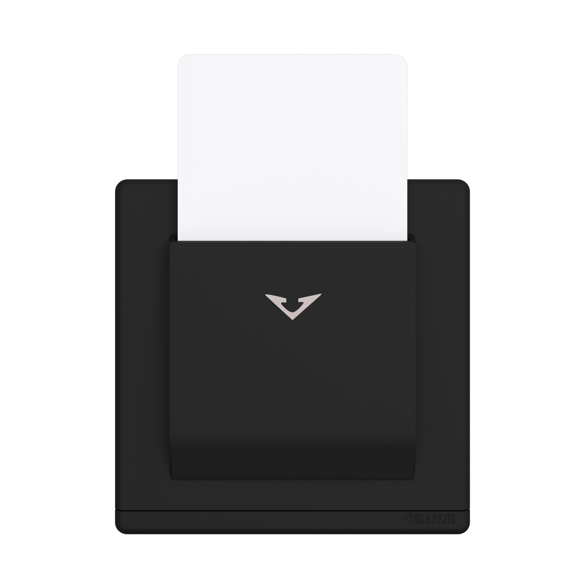 ODESSA 25Amp. 250V Electronic Key Card Switch Black Matte