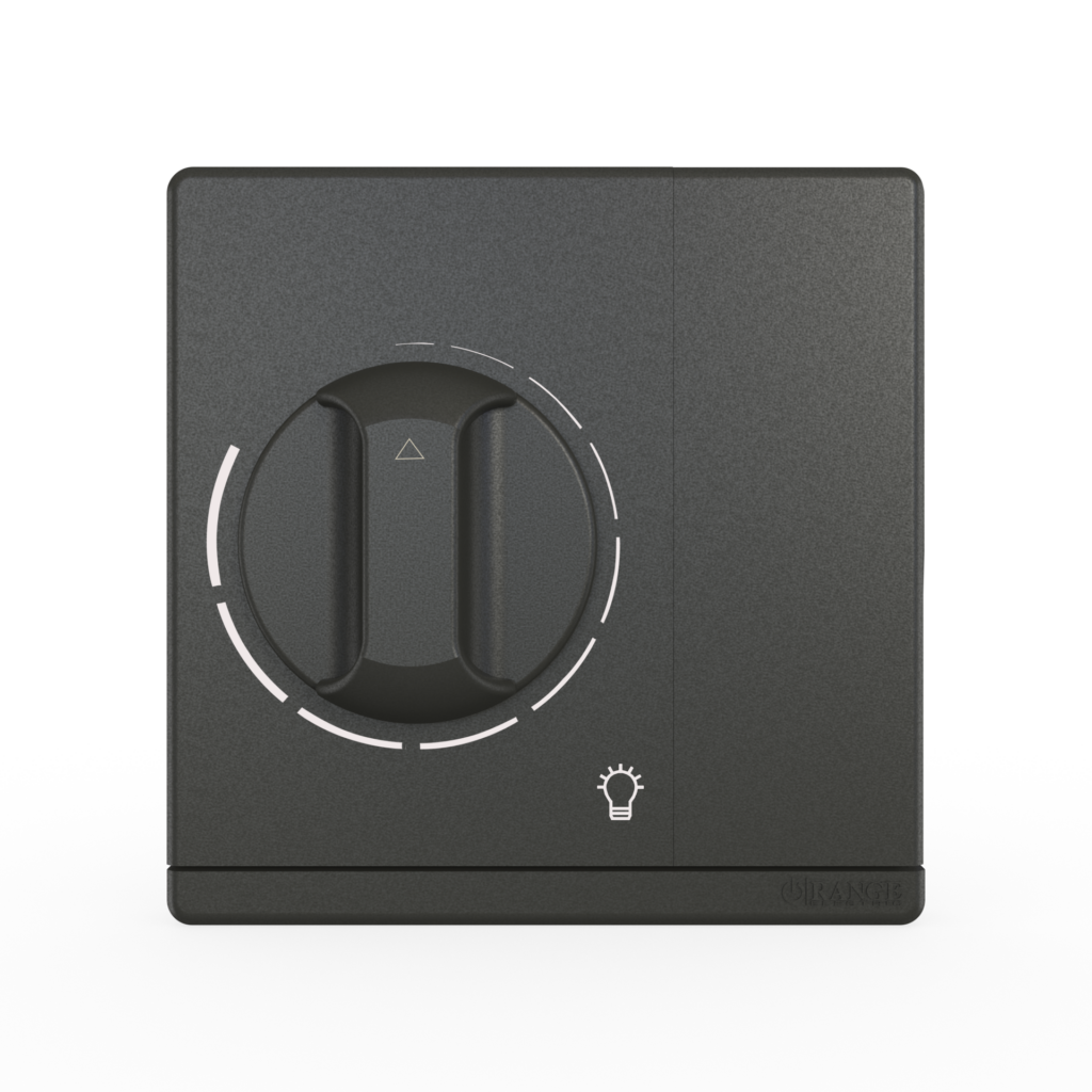 ODESSA 400Watt Light Dimmer Controller with Switch Pearl Gunmetal