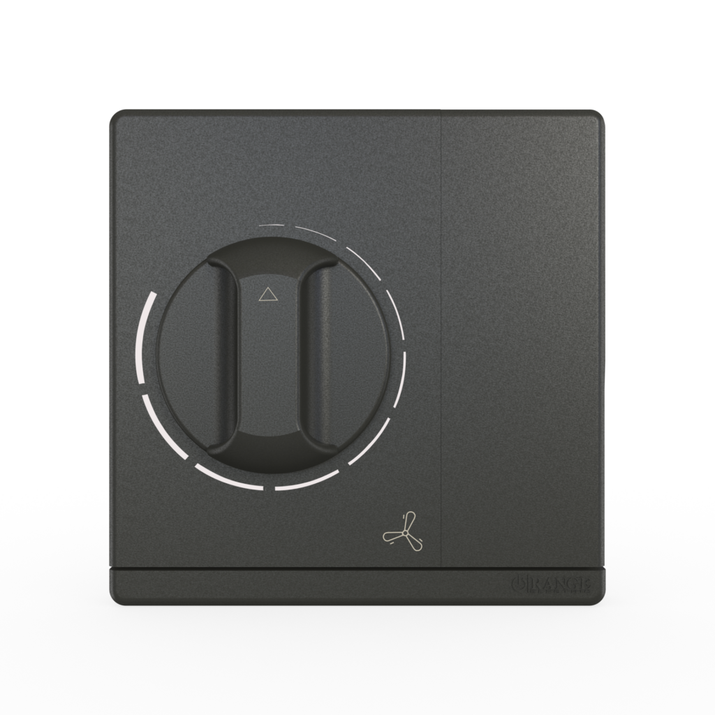 ODESSA 400Watt Fan Speed Controller with Switch Pearl Gunmetal