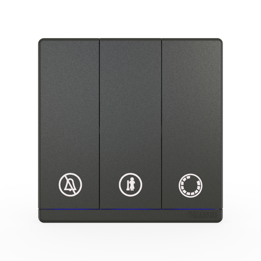 ODESSA 10AX 250V DND Indoor Switch Pearl Gunmetal