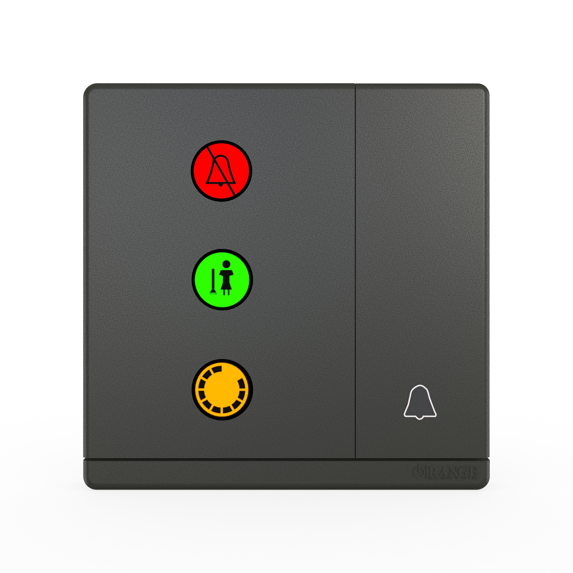 ODESSA 10AX 250V DND Outdoor Switch Pearl Gunmetal