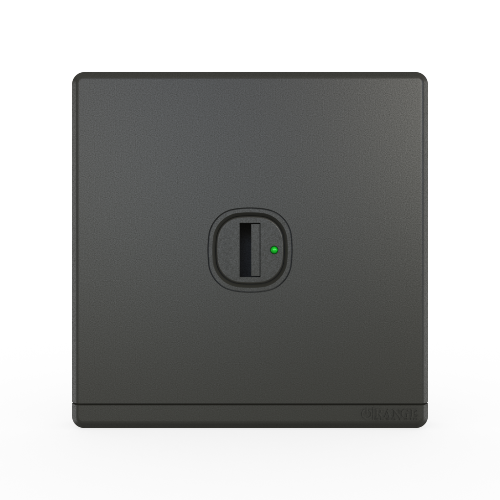 ODESSA 2.1Amp. 1Gang Type-A USB Charger Outlet Pearl Gunmetal