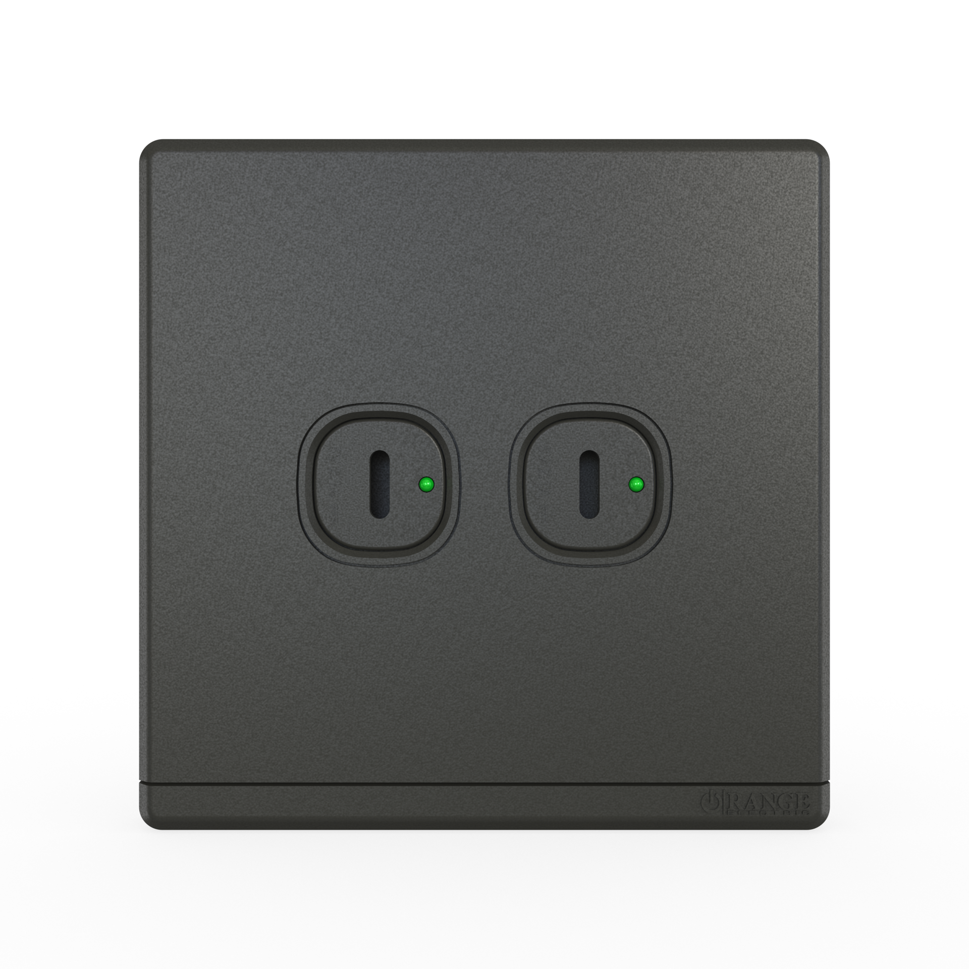 ODESSA 2.1Amp. 2Gang Type-C USB Charger Outlet Pearl Gunmetal