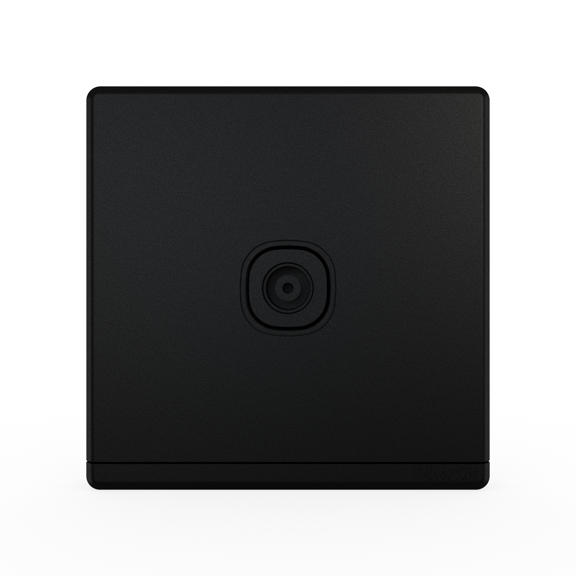ODESSA 1Gang TV Co-Axial Outlet (75Ohm) Pearl Black