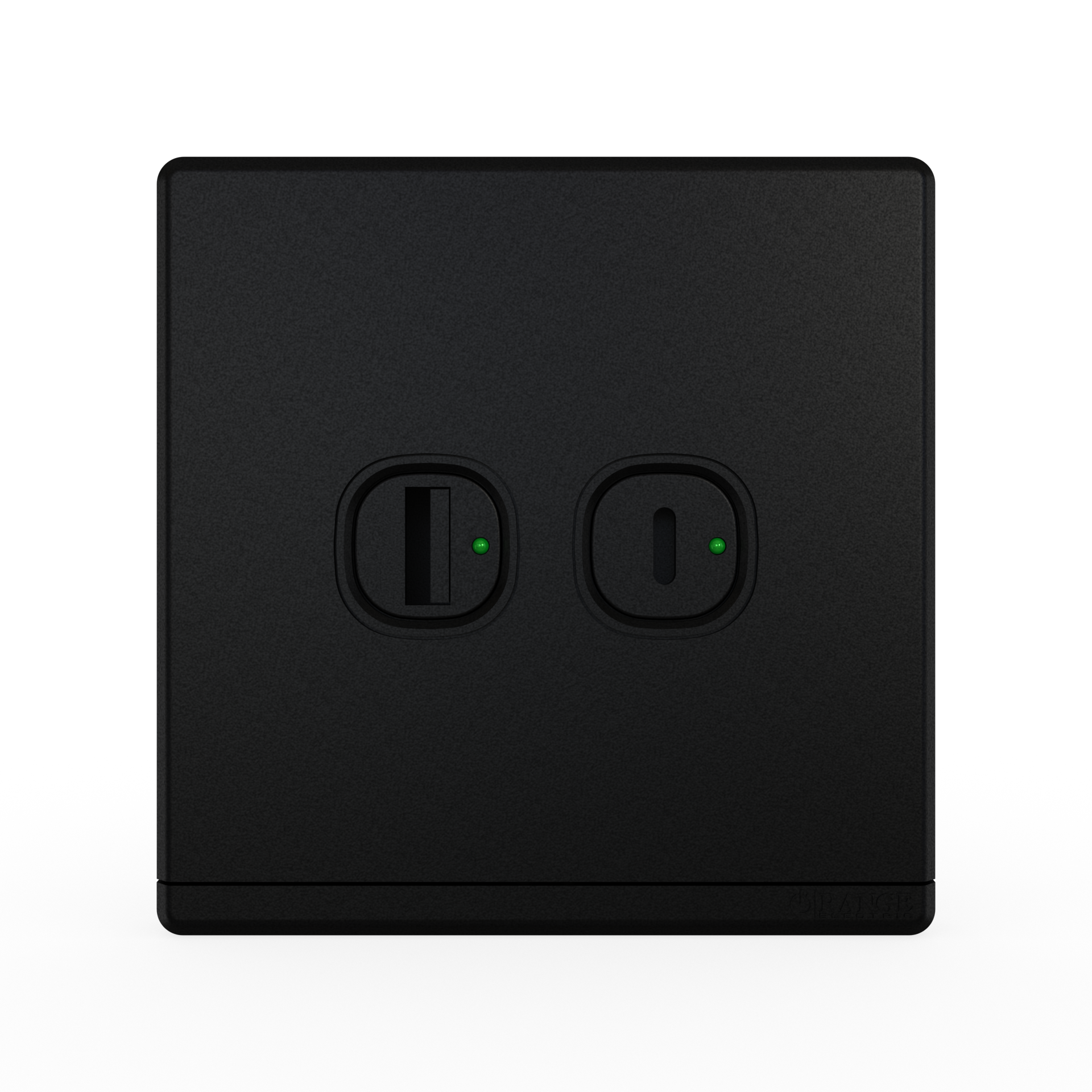 ODESSA 2.1Amp. Type-A + Type-C USB Charger Outlet Pearl Black