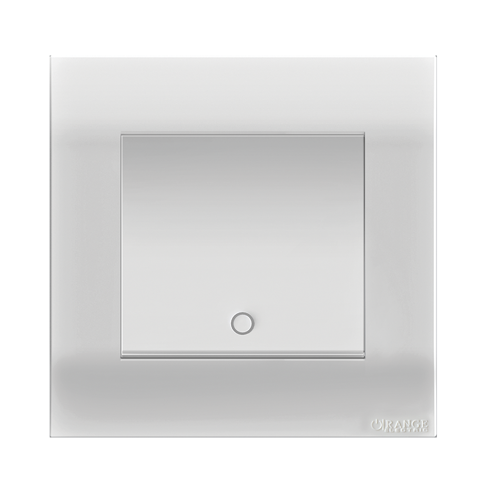 AKOYA 20Amp. Double Pole Switch White with White Surround